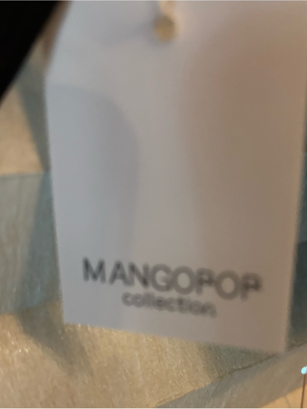 MangoPOP black mock turtle neck bodysuit